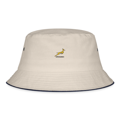 Siya Kolisi x 2019 World Cup Bucket Hat - ecru/navy