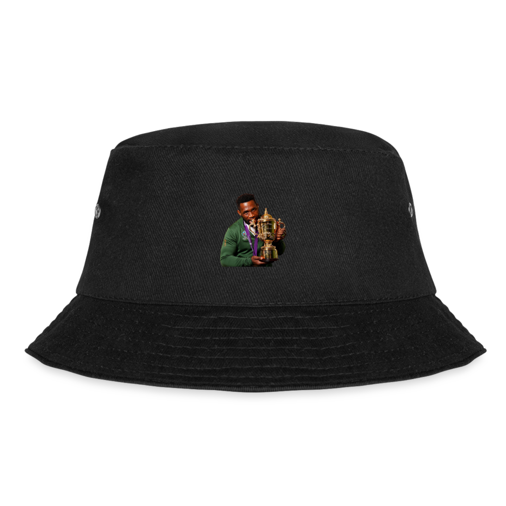 Siya Kolisi x 2019 World Cup Bucket Hat - black