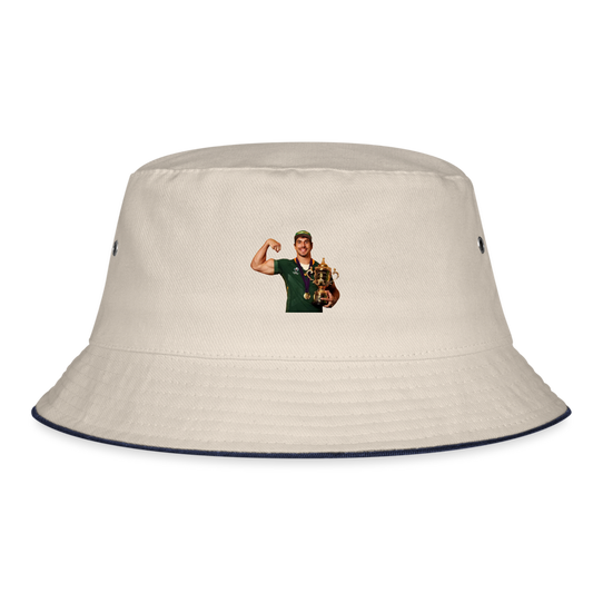 Eben Etzebeth x 2019 World Cup Bucket Hat - ecru/navy