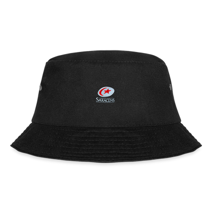 Jamie George Saracens Bucket Hat - black