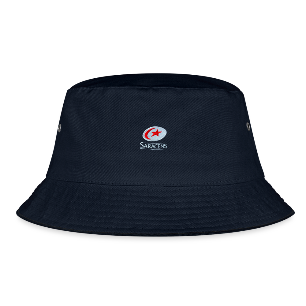 Jamie George Saracens Bucket Hat - navy