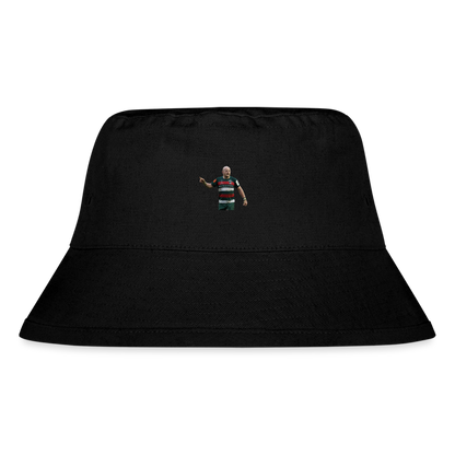 Dan Cole Leicester Recycled Bucket Hat - black