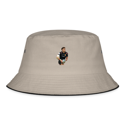 Henry Slade Exeter Chiefs Bucket Hat - khaki/black