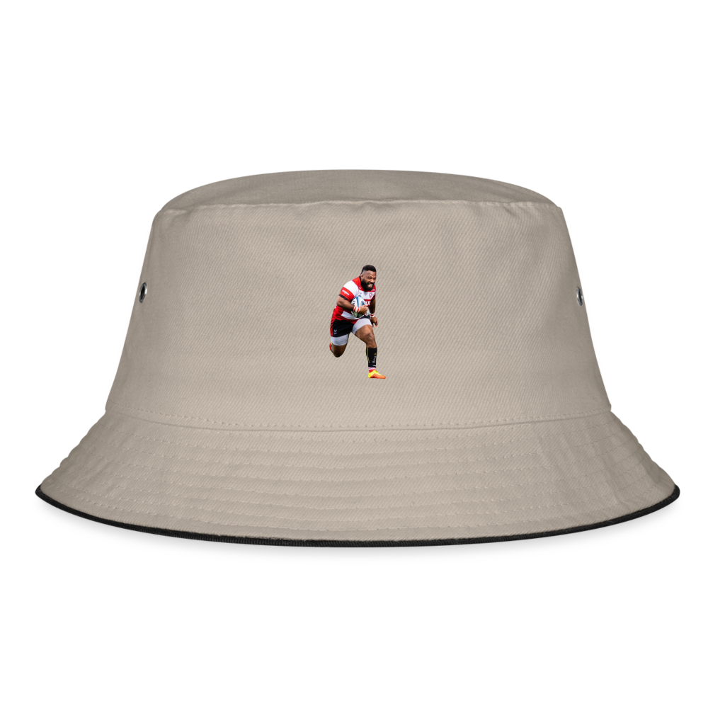 Jamal Ford-Robinson Gloucester Bucket Hat - khaki/black