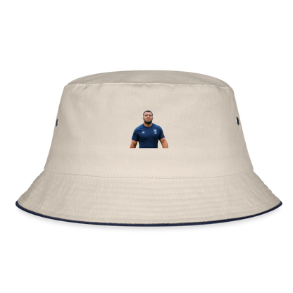 Ellis Genge Bristol Bears Bucket Hat - ecru/navy