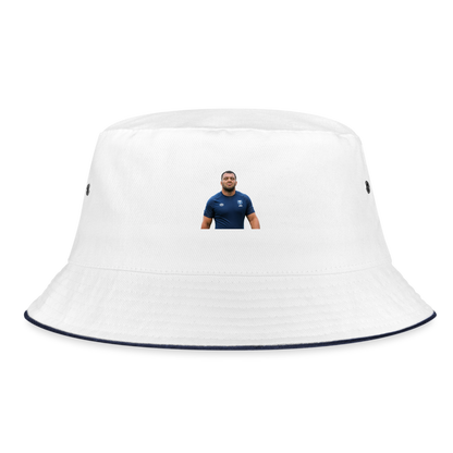 Ellis Genge Bristol Bears Bucket Hat - white/navy