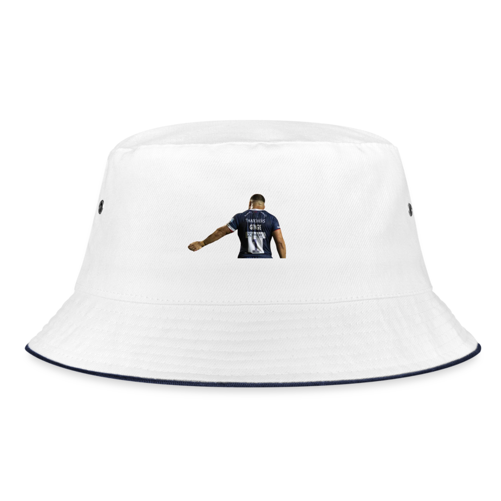 Ellis Genge Bristol Bears Bucket Hat - white/navy