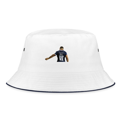 Ellis Genge Bristol Bears Bucket Hat - white/navy
