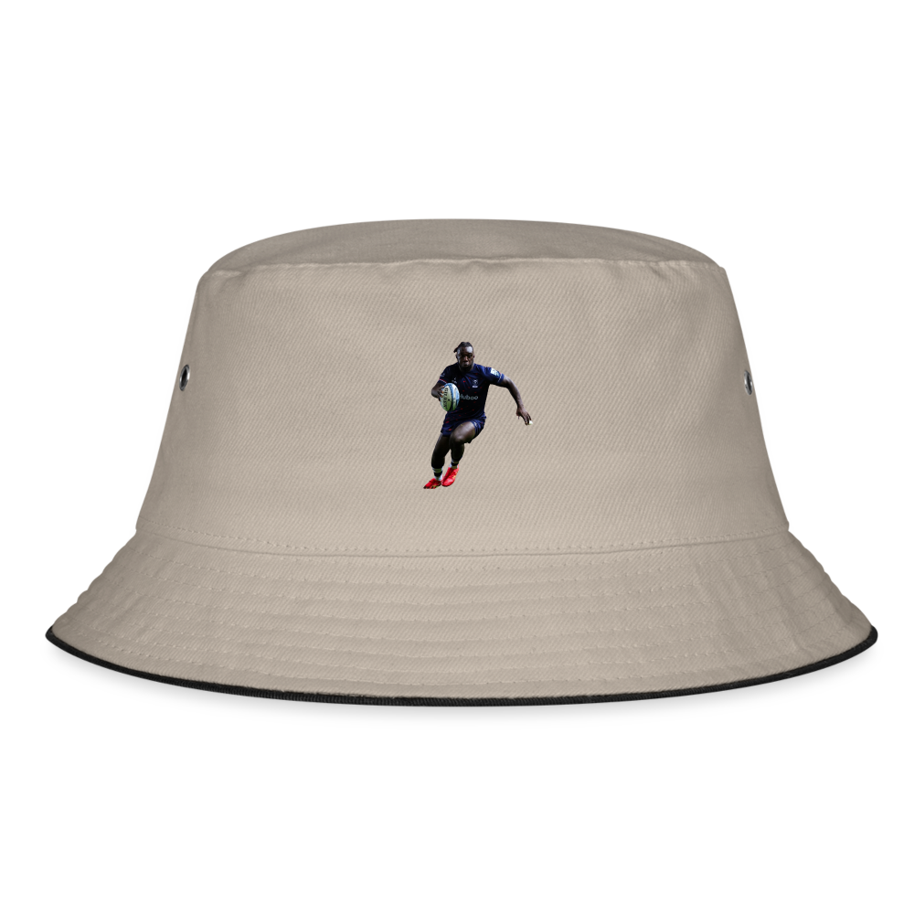 Gabriel Ibitoye Bristol Bears Bucket Hat - khaki/black