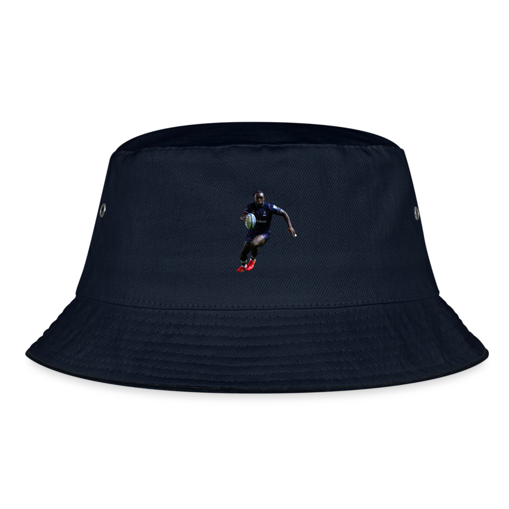 Gabriel Ibitoye Bristol Bears Bucket Hat - navy