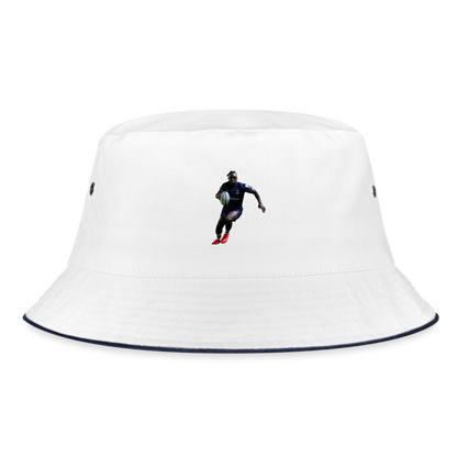 Gabriel Ibitoye Bristol Bears Bucket Hat - white/navy