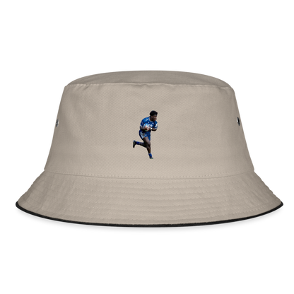 Asher Opoku-Fordjour Sale Sharks Bucket Hat - khaki/black