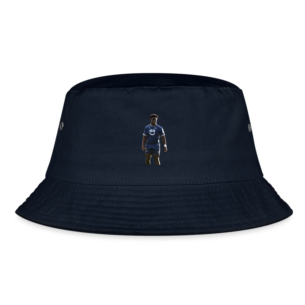 Asher Opoku-Fordjour Sale Sharks Bucket Hat - navy