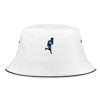 Asher Opoku-Fordjour Sale Sharks Bucket Hat - white/navy