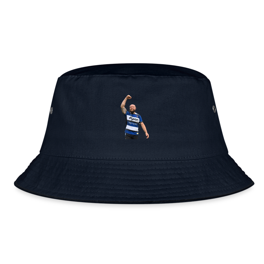 Thomas Dunn Bath Bucket Hat - navy